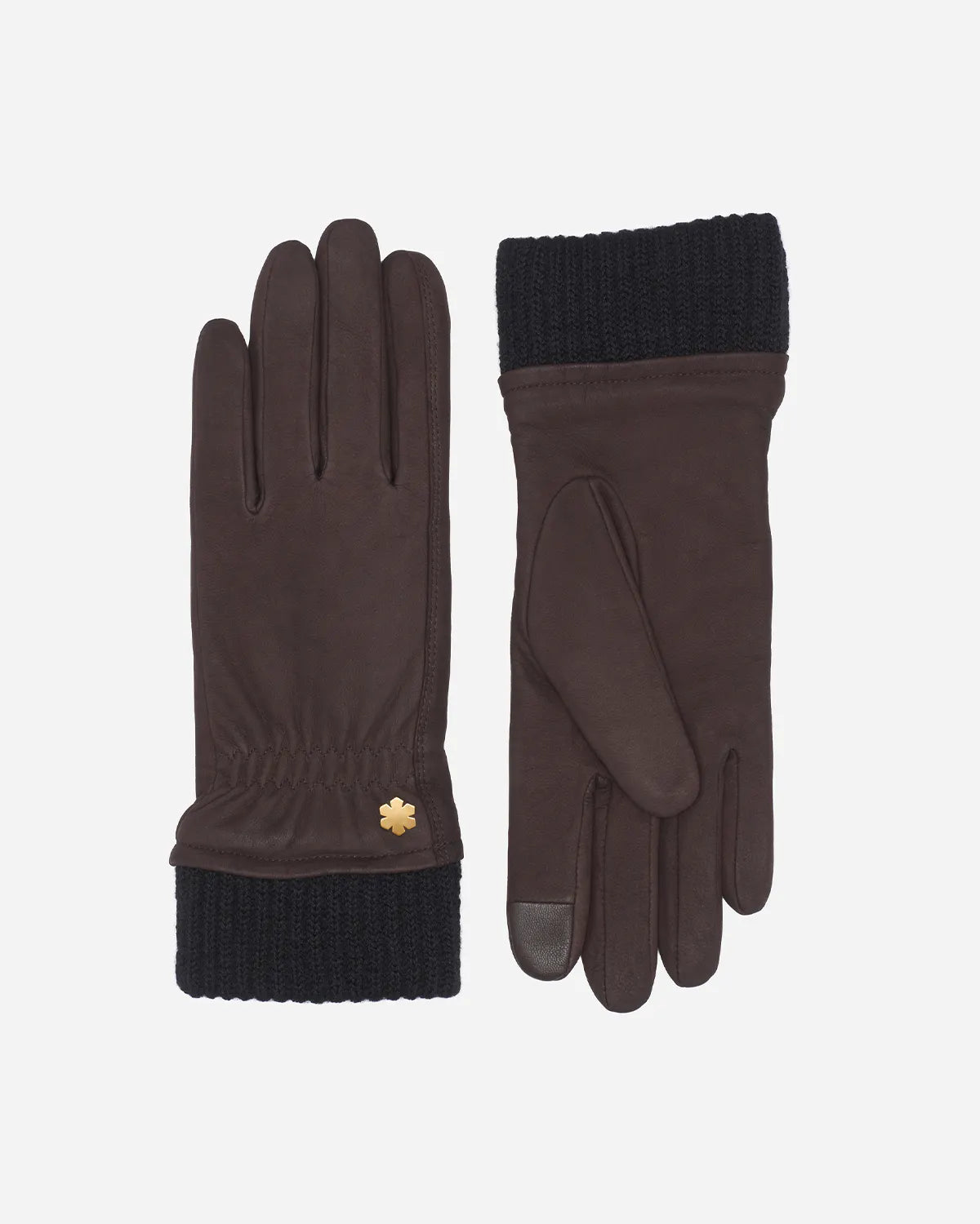The Arietta gloves from RHNADERS is a sporty glove inspired by the SWAT team. Crafted with warm micropile and fleece lining, and adorned with a 14 karat gold-plated Kalmus