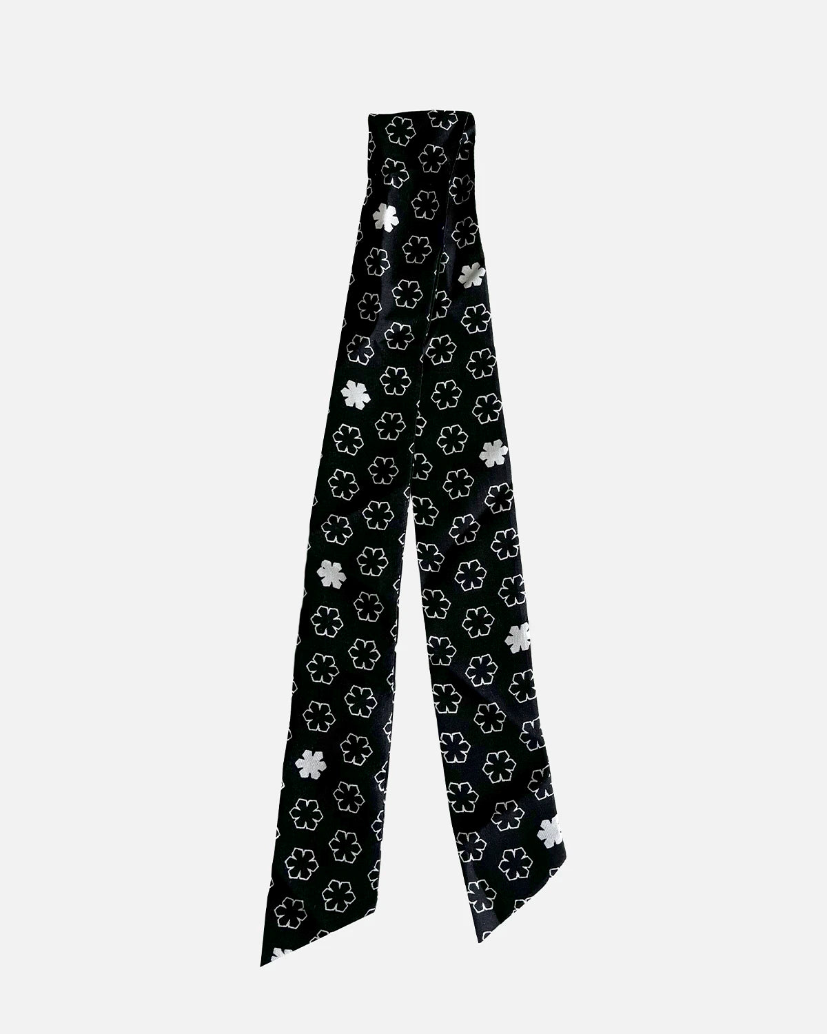 The Athena Small Scarf is upcycled from leftovers of the Athena Scarf.