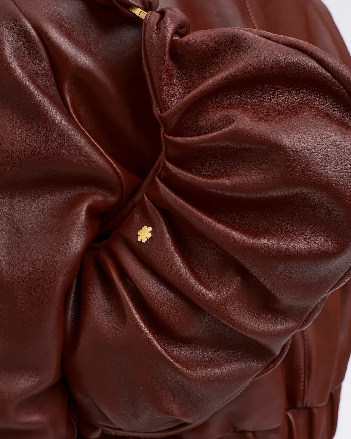 Handcrafted bag made from glove-leather at our at our atelier in Denmark from RHANDERS