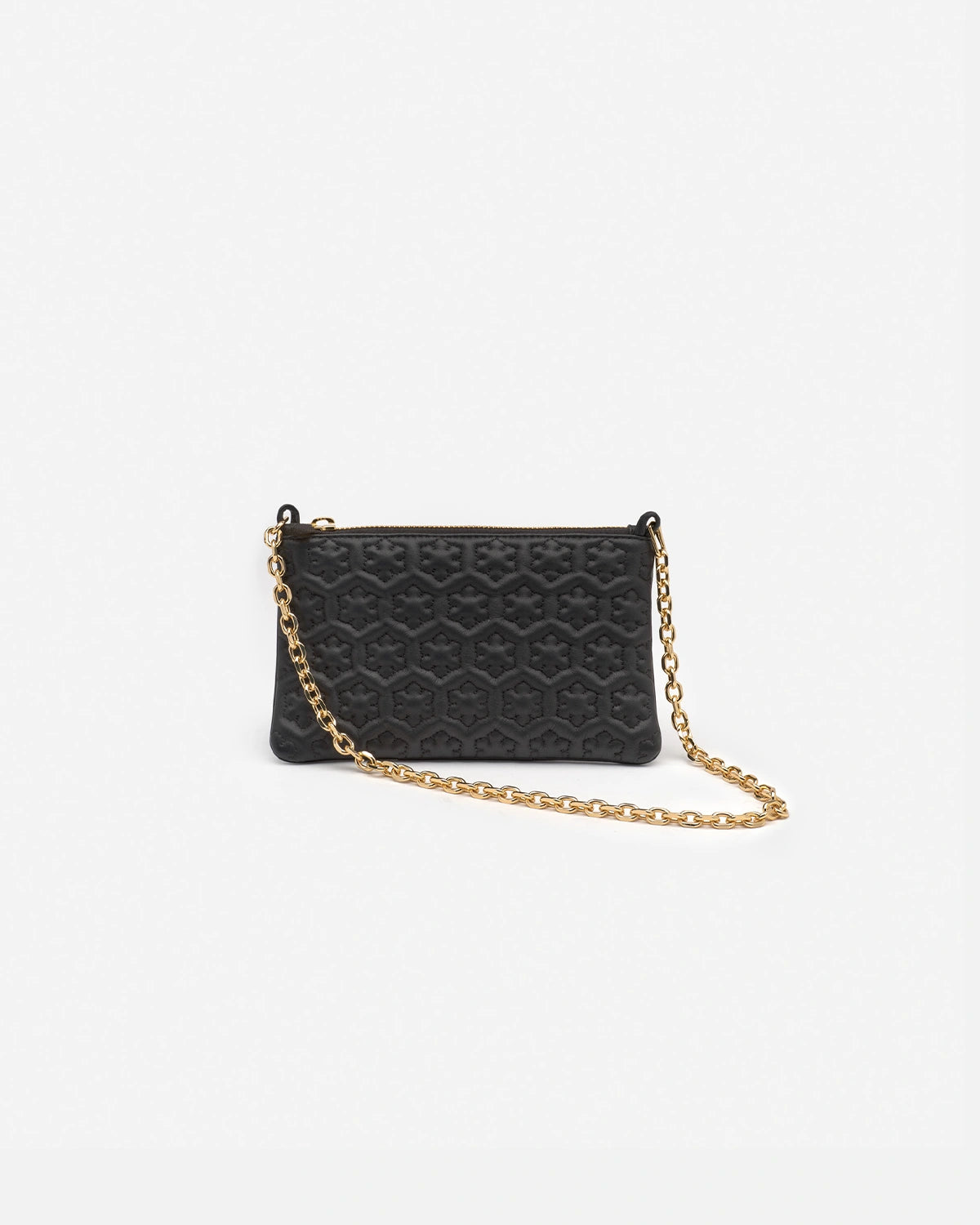 Isabella Purse from RHANDERS is made from the finest lamb leather with quilted Kalmus flower pattern.