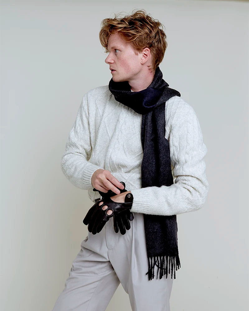 “Frederik Rolls-Royce” kørehandsker for mænd fra RHANDERS fremstillet som en limited edition til vores partnerskab med Rolls-Royce Enthusiasts’ Club.