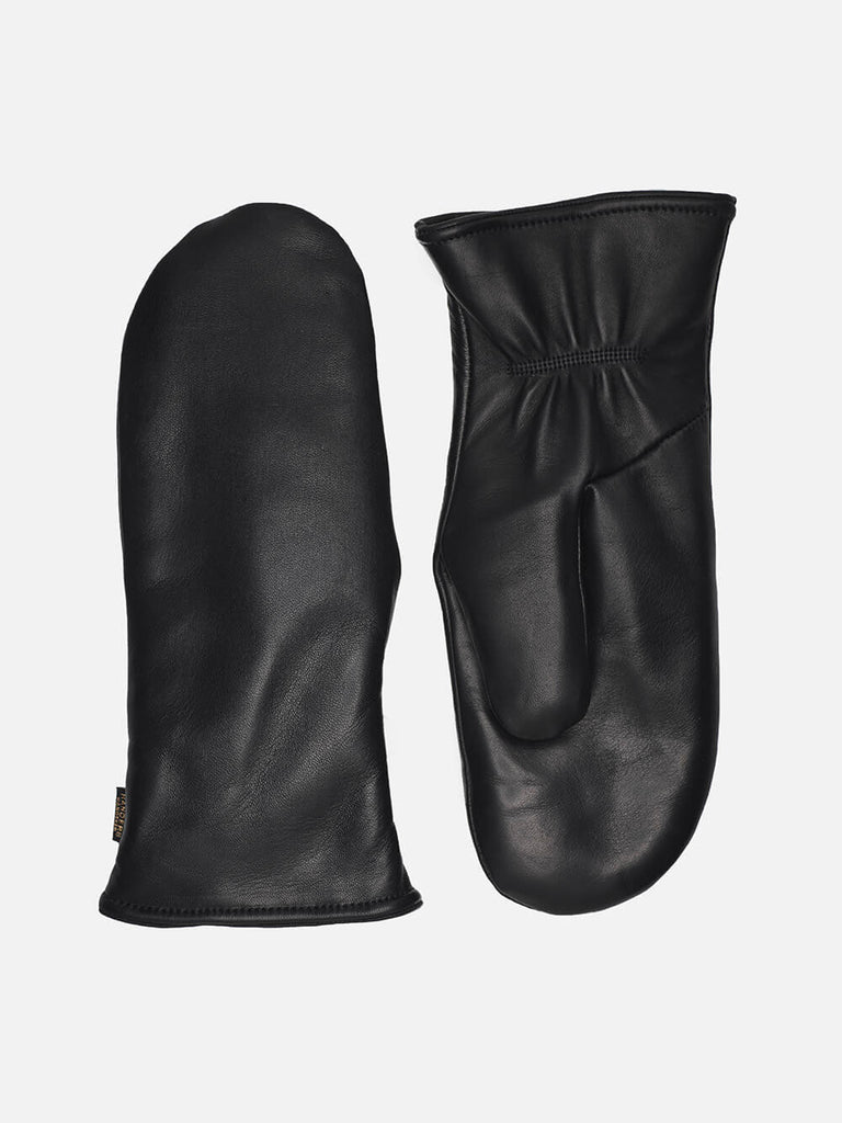 Minimalistic and timeless women's gloves in the colour black. Made from top quality lamb glove-leather.