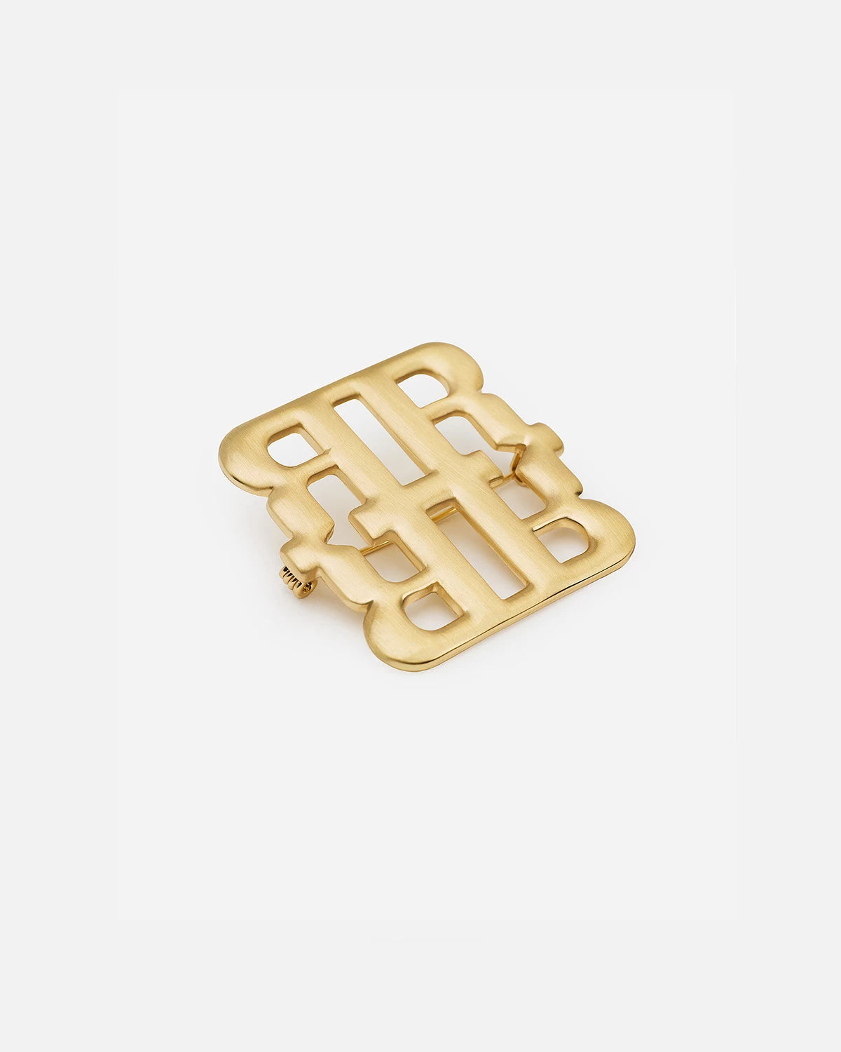 RHANDERS broche belagt med 14 karat guld. En smuk gentolkning af vores RH monogram.