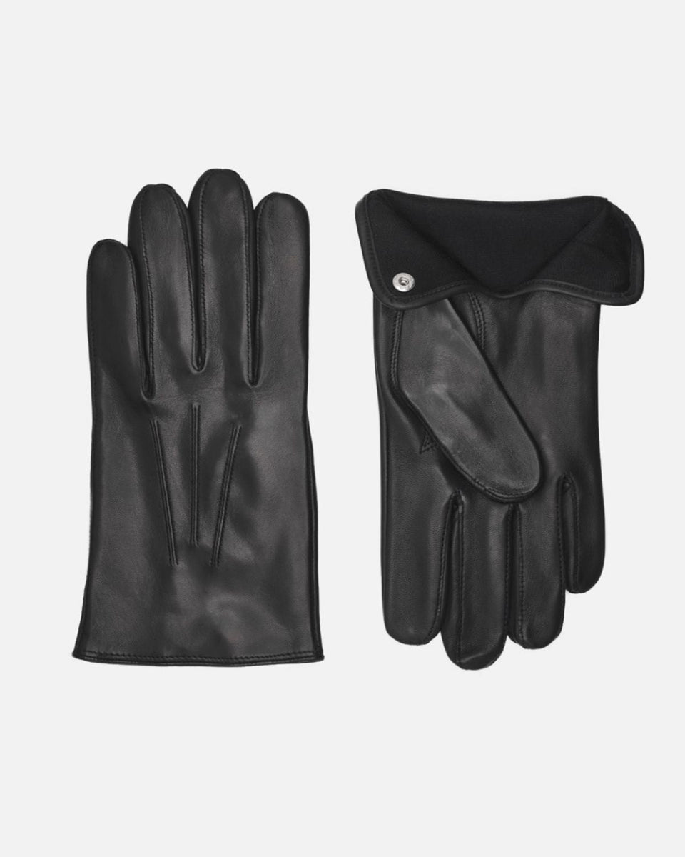 Outlet » Men's leather gloves with silk Randers Handsker