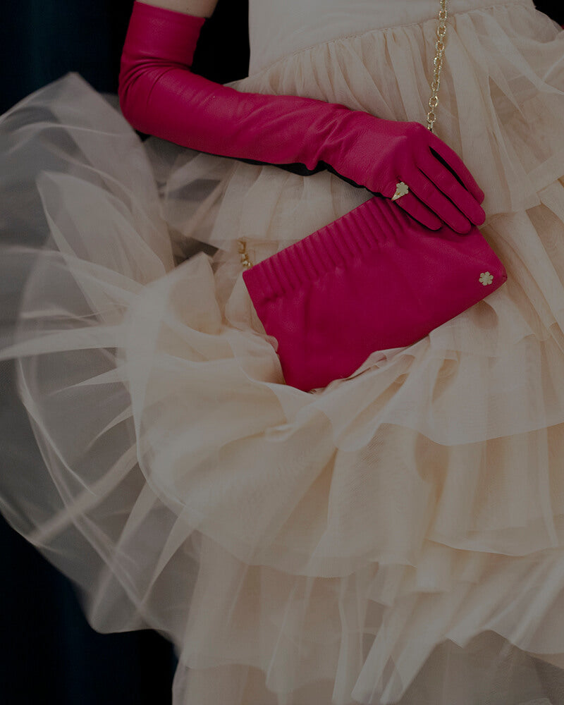 Klassiske lange skindhandsker til kvinder fra RHANDERS.