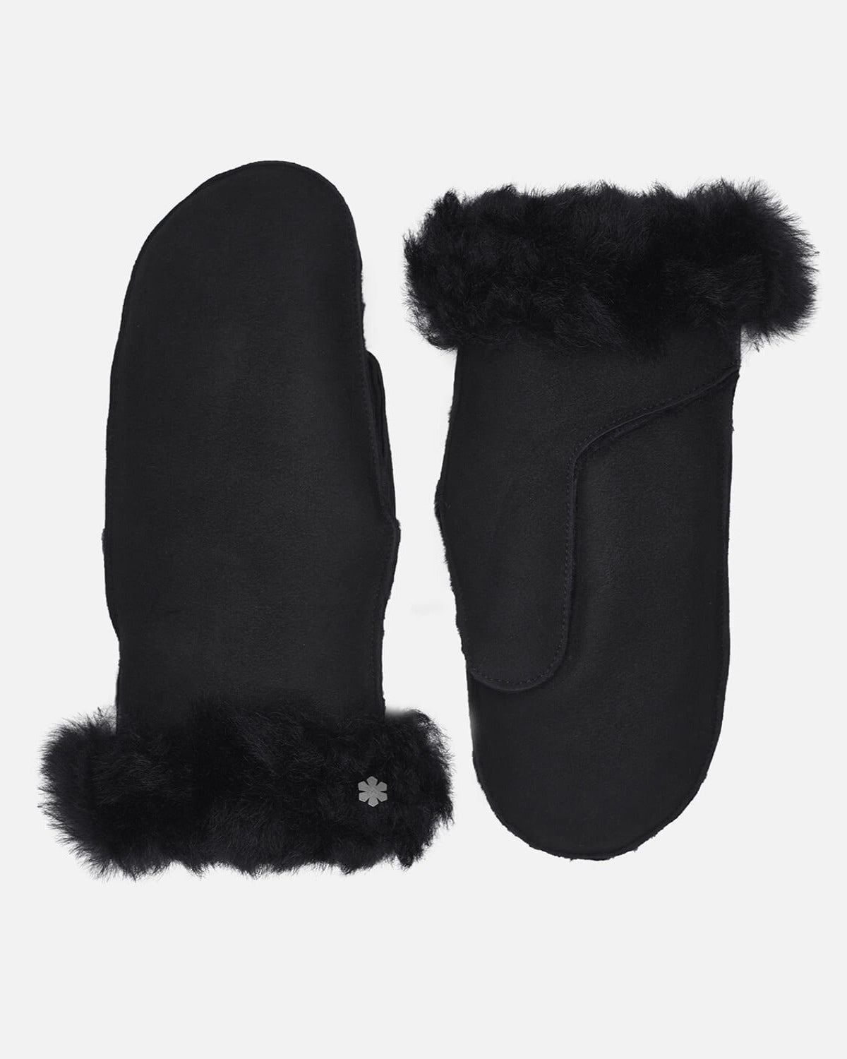 Warm men's mittens in soft lamb, RHANDERS.