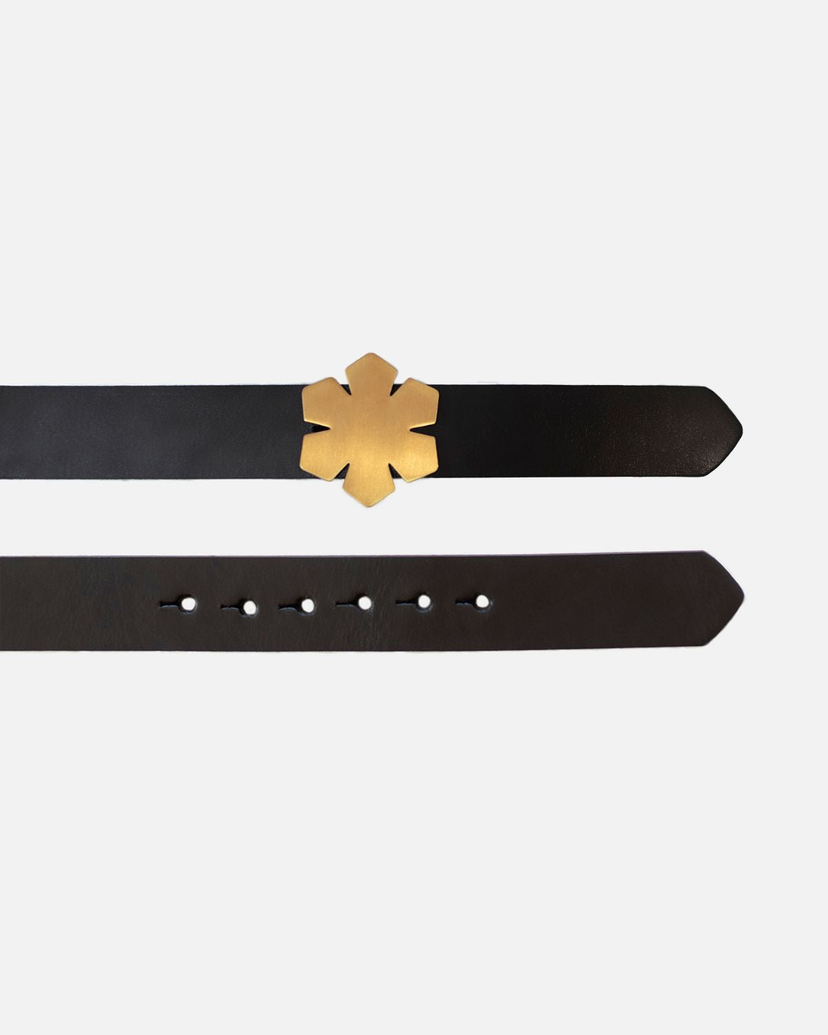 Elegant black women's belt from RHANDERS.