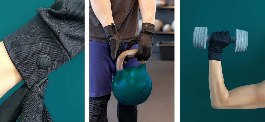 ANTI-BACTERIAL FITNESS GLOVES