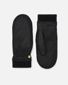 The sporty mitten, Arietta Mitten, from RHANDERS is crafted from exquisite goat nappa leather and lined with warm fleece.