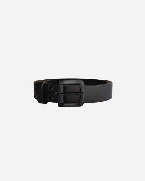 Black Elastic Belt with Hematite Buckle Hematite Buckle Belt | White House Black Market main image 4