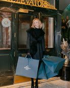 The Helena Robe Coat is crafted from the finest Icelandic shearling, ensuring a luxurious and elegant look, RHANDERS.