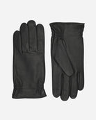 Classic men’s glove from RHANDERS, Henry, made from the finest lamb leather with wool-blend lining with nylon for optimal strength, and adorned with an emboss Kalmus flower details. 