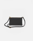 Minimalistic and elegant purse from RHANDERS, the Isabella Purse is adorned with a Kalmus flower pattern and has a adjustable leather shoulder strap.