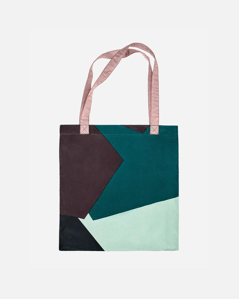 Practical and colourful tote bag from RHANDERS featuring our signature brand colours.