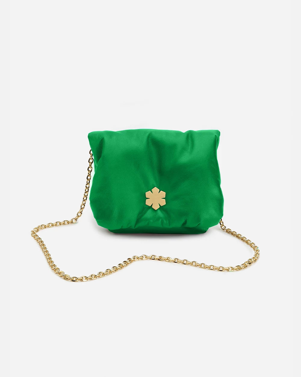 Limited edition handcrafted bag for women from RHANDERS in the color "Grass Green".