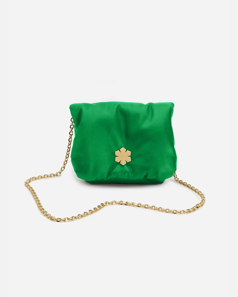 Limited edition handcrafted bag for women from RHANDERS in the color "Grass Green".