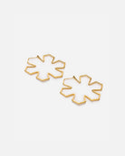 RHANDERS earrings in kalmus outline in a delicate and minimalistic style