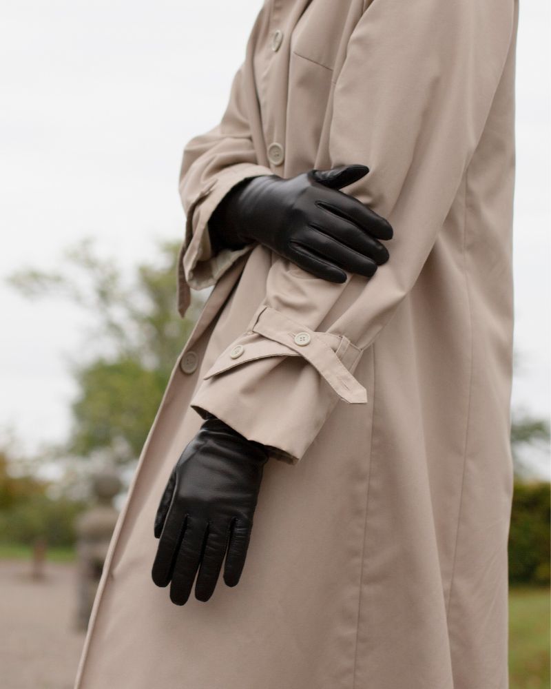 Women's Classic Leather Gloves | skindhandsker dame