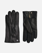 The Winston One-size from RHANDERS is a classic and elegant gloves for men. Crafted from hair sheep leather with wool-blend lining, a button closure, and adorned with hematite Kalmus flower.