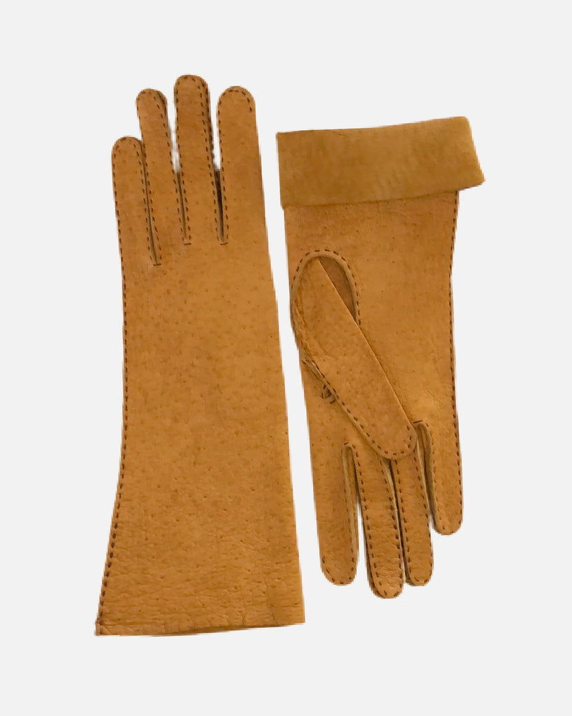 Unlined female gloves in peccary from RHANDERS.