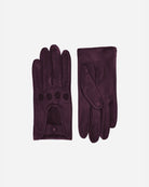 Ultra classic women's driving gloves in the colour plum. Made from 100% lamb leather.