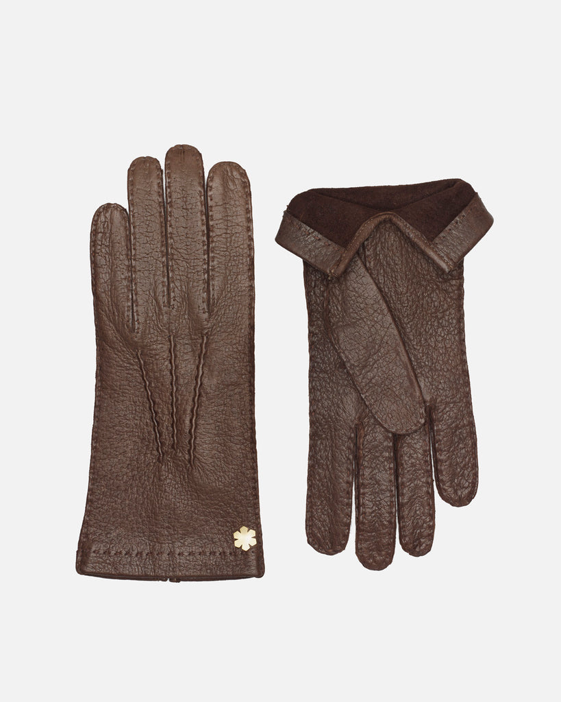 Female premium peccary gloves from RHANDERS.