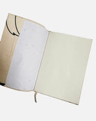 Beautiful and soft silk cover for your notebook. Upcycled from leftovers of the Cheval Scarf.