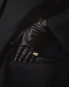 Classic leather glove from RHANDERS, made with wool lining and touch.