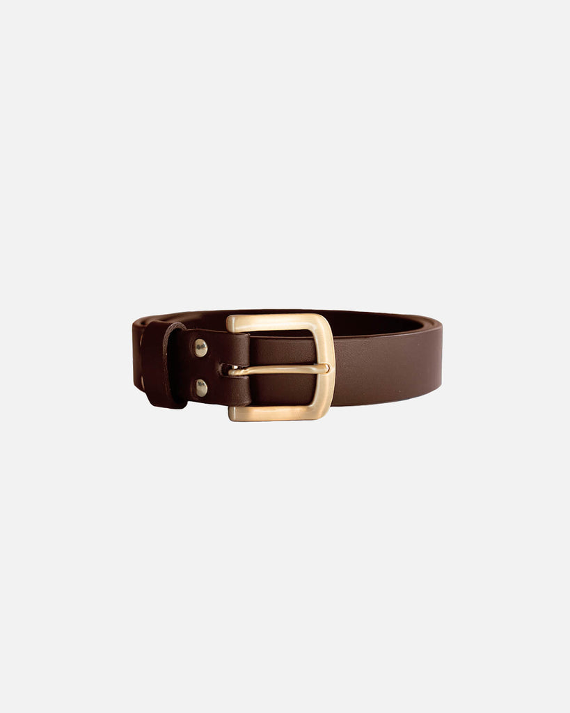 RHANDERS unisex leather belt, simple and elegant for any outfit.