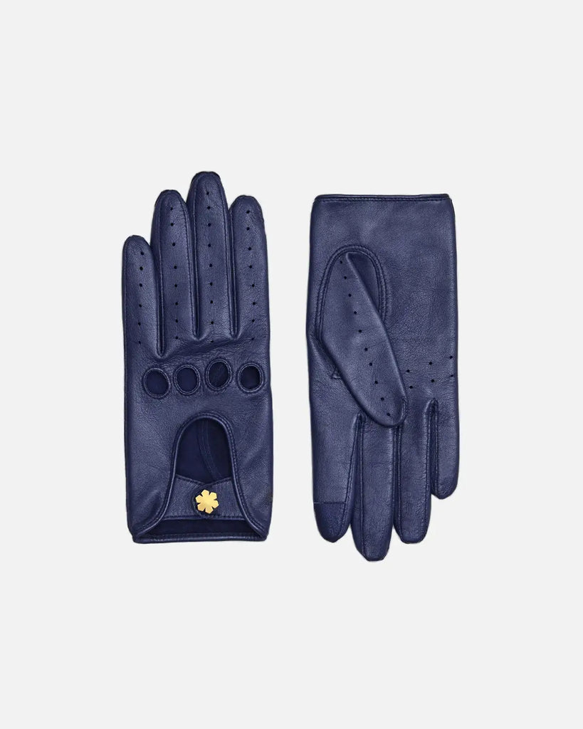 Women's driving gloves from RHANDERS, made in exclusive partnership with Rolls-Royce Enthusiasts Club.