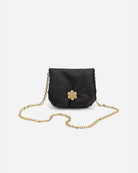 Premium handmade bag crafted from upcycled leather. 14K plated Kalmus feature as part of the elegant magnetic closure.