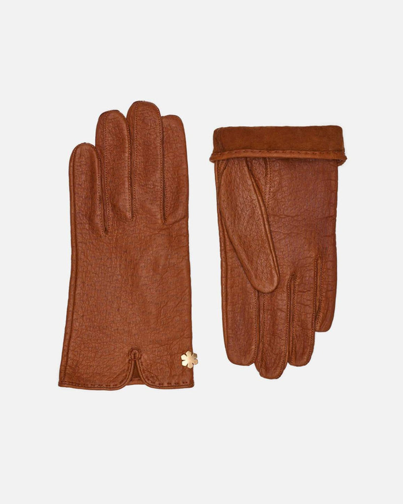 Luxurious women's gloves "Catharina" with incredibly strong Peccary leather from RHANDERS.