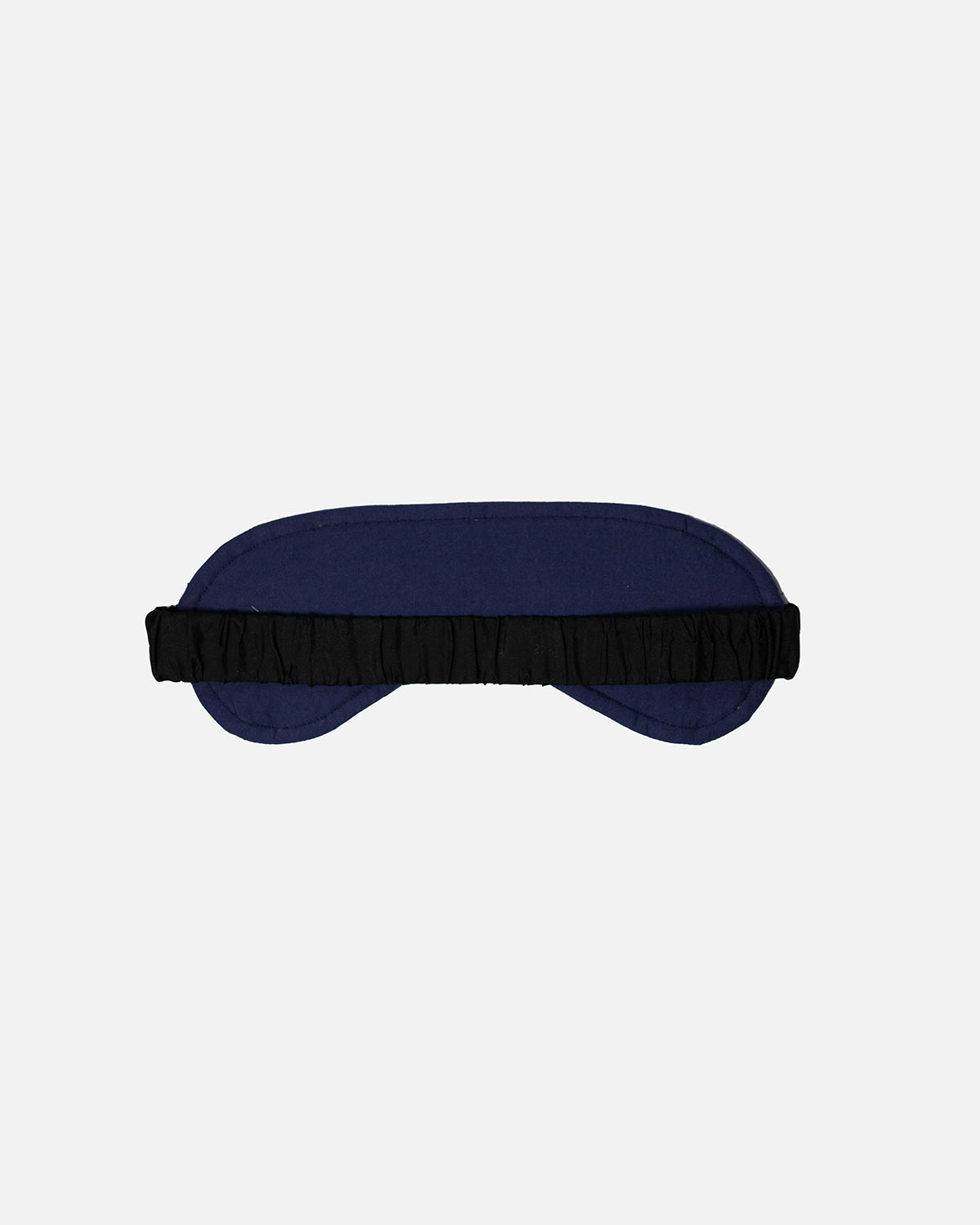 Soft and sustainable sleeping mask in the color Navy / Black. Upcycled from leftover material from our Alfi Scarf which is made from 100% organic silk.